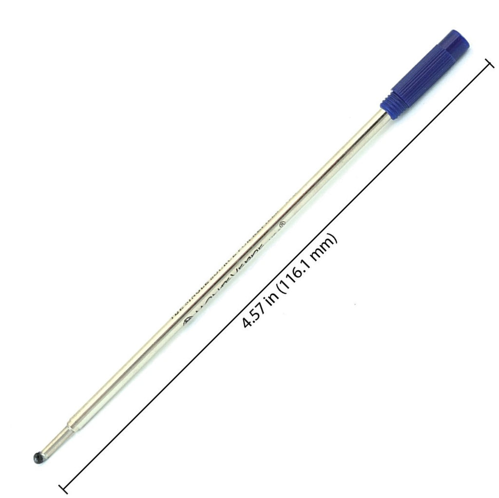 Cross Ballpoint Pen Refill Bundle (Blue, Medium Tip), 51 OFF