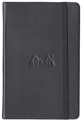 Rhodia Desk Webnotebook - Black - Dot Grid - 5.5 x 8.25