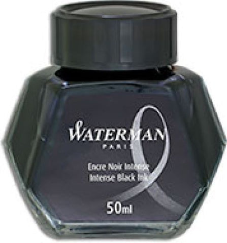 Waterman Fountain Pen Black Bottled Ink