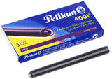 Pelikan 4001 Fountain Pen Ink Cartridges Refills - Violet - Giant -