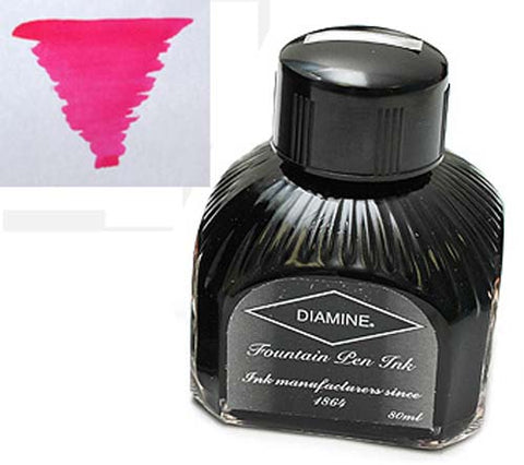 Diamine Refills Hope Pink  Bottled Ink 80mL