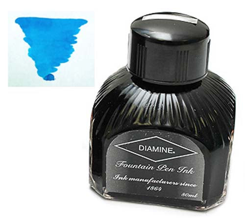 Diamine Refills Havasu Turquiose  Bottled Ink 80mL