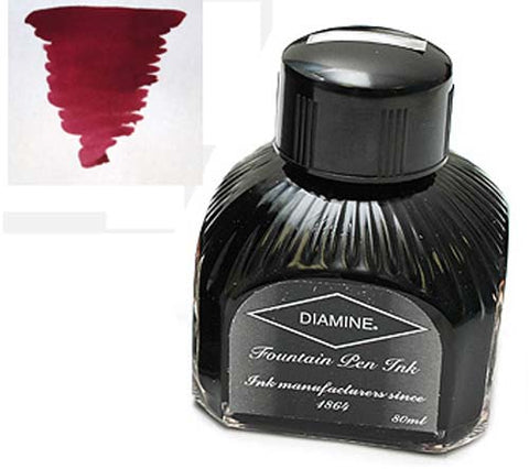 Diamine Refills Syrah  Bottled Ink 80mL