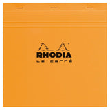 Rhodia Staplebound - Notepad - Orange - Graph - Le Carré - 5.75 x 5.75