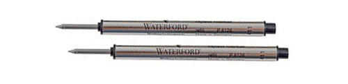 Waterford Refills Black - 2 Pack Capless  Rollerball Pen