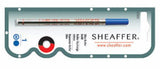 Sheaffer Blue Slim Medium Point Rollerball Pen Refill