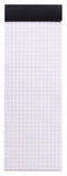 Rhodia Staplebound - Notepad - Black - Graph - 3 x 8.25
