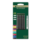 Lamy Refills by Monteverde Fountain Pen Cartridge - Green (5-Pack)