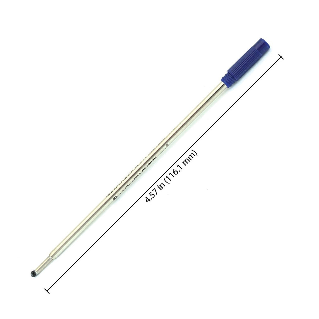 Cross Soft Roll Blue-Black Medium Point Ballpoint Pen Refill