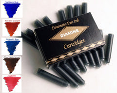 Diamine Refills Sovereign Mixed Assorted Set 20 Per Package Fountain Pen Cartridge