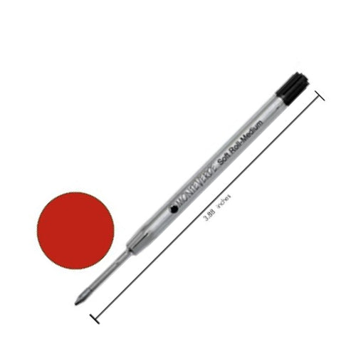 Monteverde - Refills Parker-Style - Red - Ballpoint Pen - Medium Point
