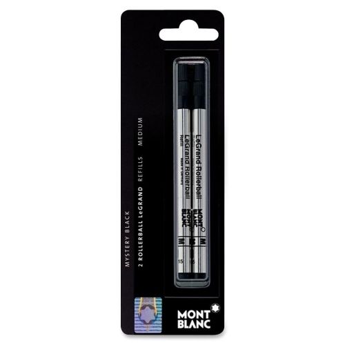 Montblanc Refills LeGrand Black 2 Pack Medium Point Rollerball Pen