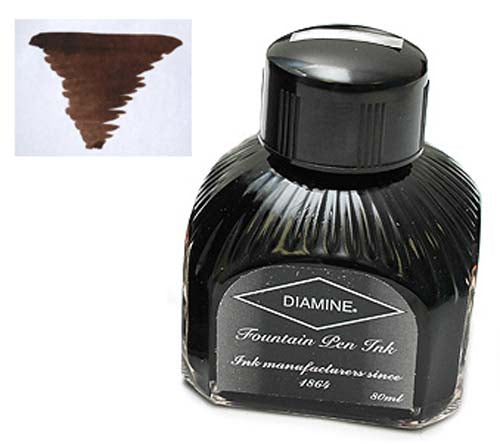 Diamine Refills Macassar  Bottled Ink 80mL