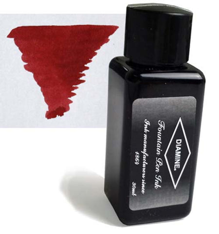 Diamine Refills Oxblood 30mL  Bottled Ink